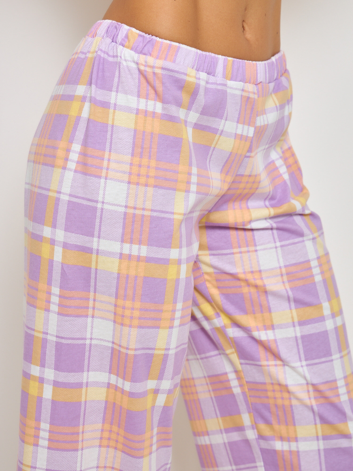 Пижама PIRAMIDA "Персик", домашний комплек футболка с брюками палаццо - фотография № 11