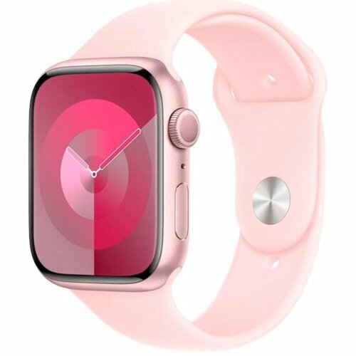 умные часы apple watch series 9 45mm pink s m mr9g3ll a Смарт-часы Apple Watch Series 9 45мм M/L Розовые