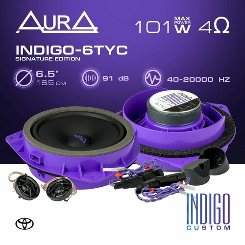 Компонентная акустика AurA INDIGO-6TYC