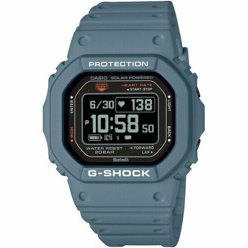 Наручные часы CASIO G-Shock DW-H5600-2, синий наручные часы casio g shock dw h5600 2 синий