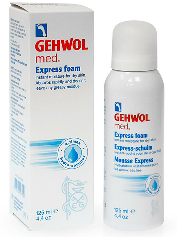 Gehwol Med Express Foam - Экспресс-пенка для увлажнения 125 мл
