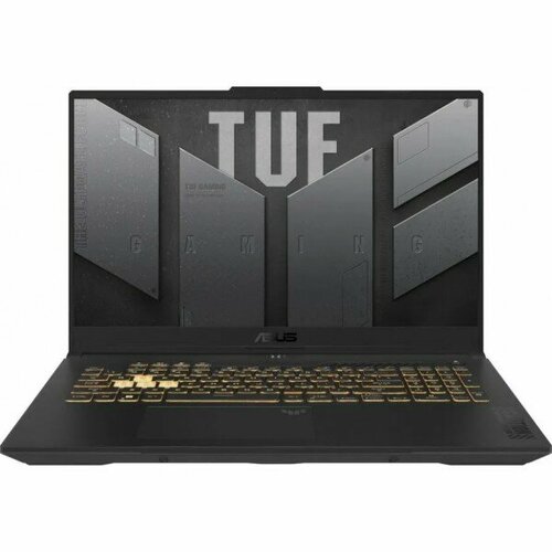 Ноутбук Asus TUF Gaming F17 FX707ZU4-HX058 Core i7 12700H 16Gb SSD512Gb NVIDIA GeForce RTX4050 6Gb 173 IPS FHD 1920x1080 noOS grey WiFi BT Cam 90N 15081600₽