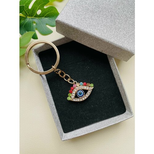 Брелок, металл, подарочная упаковка, мультиколор