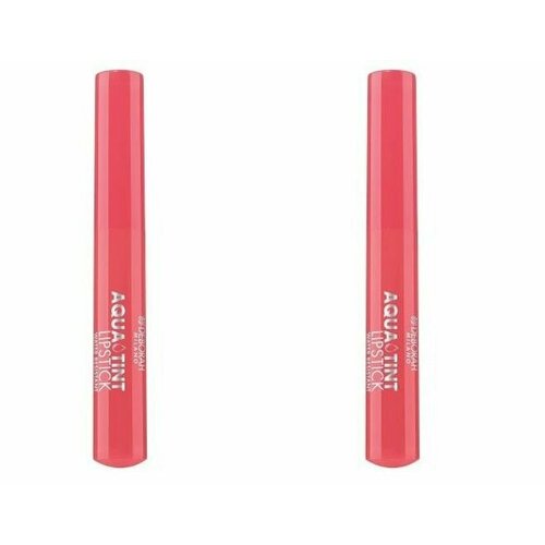 Тинт для губ, Deborah Milano, Aqua Tint Lipstick, тон 07 коралловый красный, 2.5 г, 2 шт