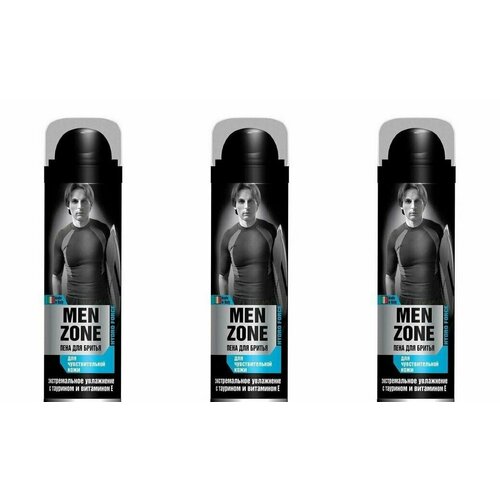 Пена для бритья, Menzone, Hydro force, экстраувлажнение, 200 мл, 3 шт