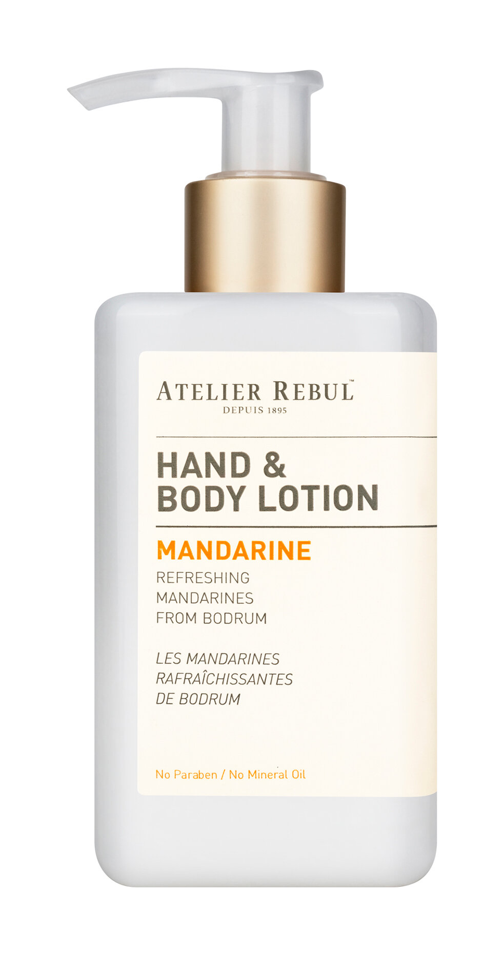 Парфюмированный лосьон для рук и тела Atelier Rebul Mandarine Hand & Body Lotion 250 мл .