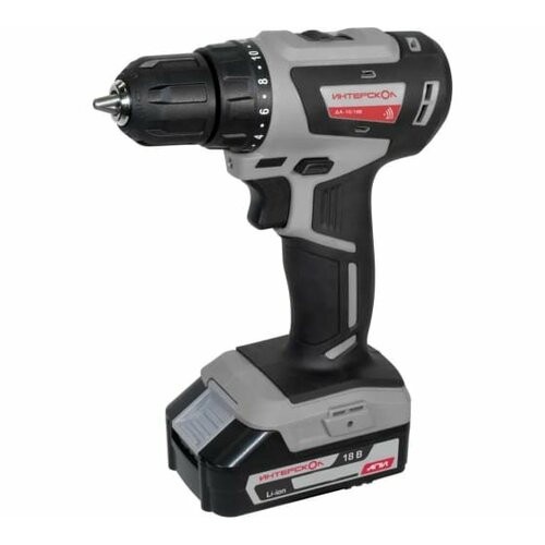 Дрель-шуруповерт бесщеточная аккумуляторная Интерскол ДА-1018В 42 минимакс 873500₽