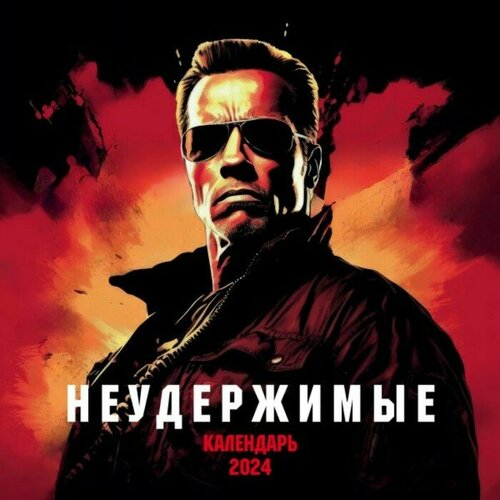 неудержимые 3 dvd Неудержимые. Пацанский календарь настенный на 2024 год, 30х30 см