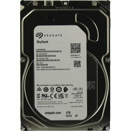 Жесткий диск Seagate SkyHawk Surveillance ST4000VX005 1798800₽