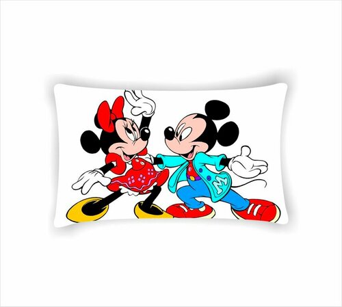 Подушка Mickey Mouse, Микки Маус №1, Картинка с одной стороны