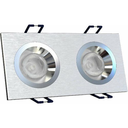 Светодиодный светильник Shine Downlight Domino double 2*3W 3200K 552Lm