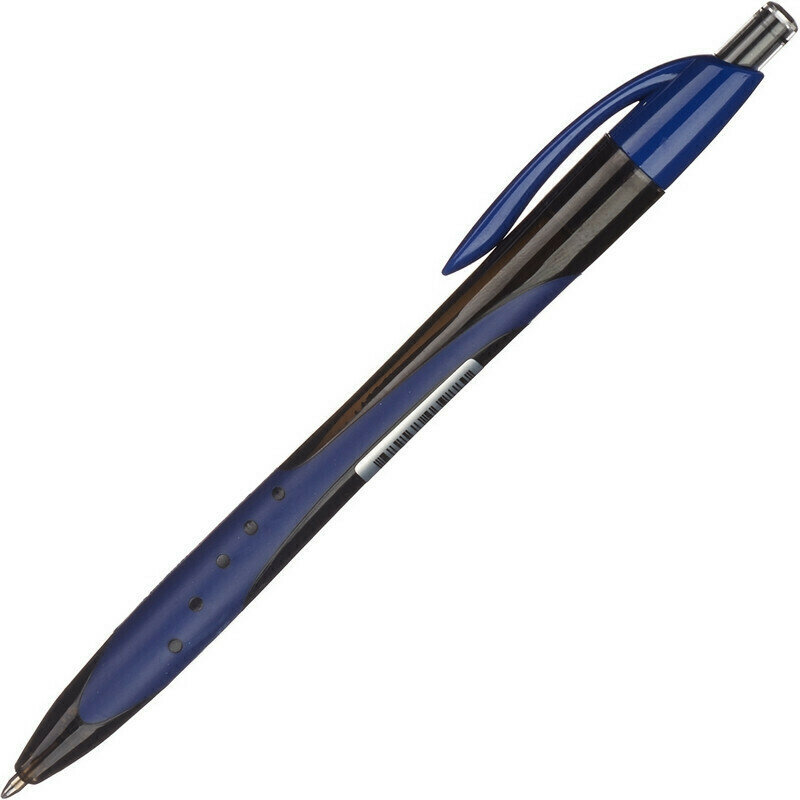 Ручка Ручка шариковая Attache Eclipse, маслян, син. стерж - 5 шт