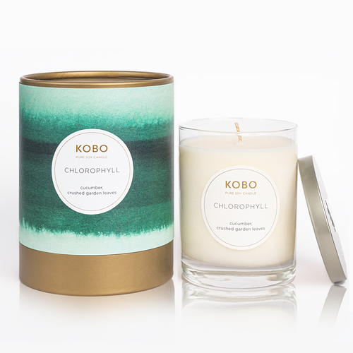 CHLOROPHYLL Большая свеча в стекле, KOBO Candles