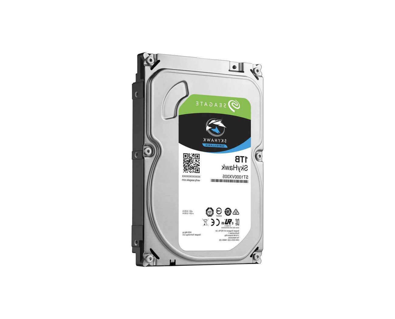 Жесткий HDD диск для систем видеонаблюдения 1 тб Сеагате - 1tb (Скай Хавк) (O42636HZ), интерфейс SATA 6 Гбит/с. Для видеорегистраторов.