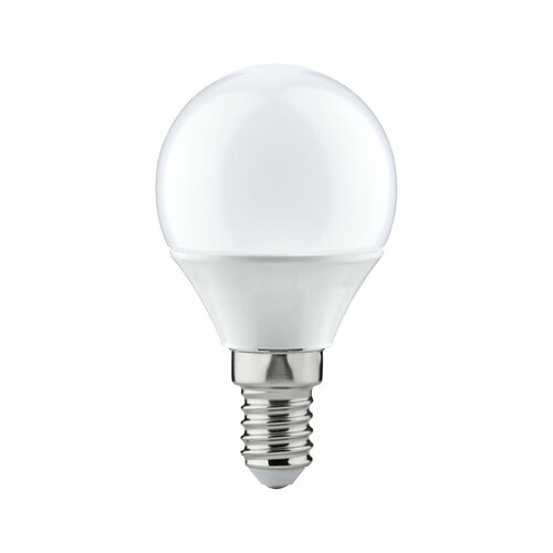 Лампа светодиодная LED матовая Port, E14, G45, 7 Вт, 3000 К, теплый свет