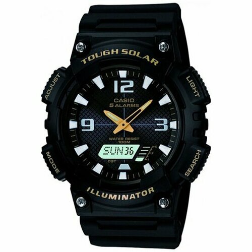 фото Наручные часы casio aq-s810w-1b, черный