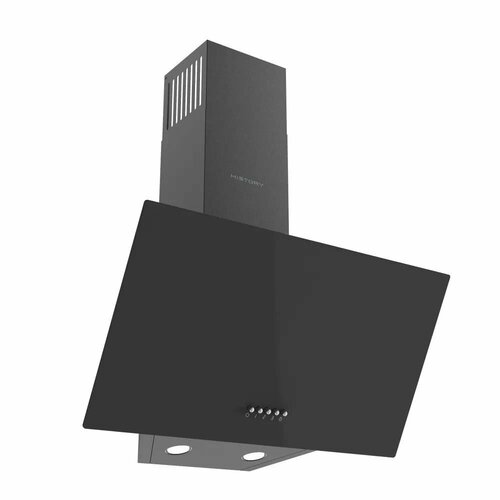 Вытяжка каминная наклонная HiSTORY CAG65B 1FBK черное стекло 600 м кубч 1039000₽