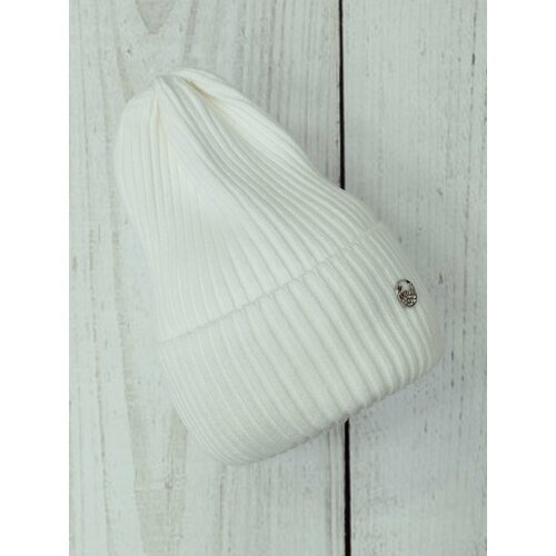 фото Шапка бини мой ангелок, размер 52-56, белый