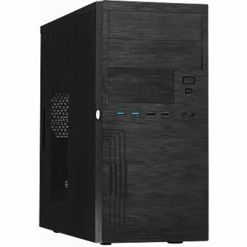 Компьютер RDW COMPUTERS Optimal BC, AMD Ryzen 5 5600G, DDR4 8ГБ, 240ГБ(SSD), AMD Radeon Graphics, Linux, черный