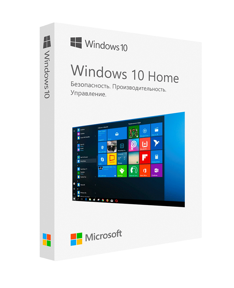 Microsoft Windows 10 Home (Домашняя) x32/x64 (Retail / Бессрочный ключ)