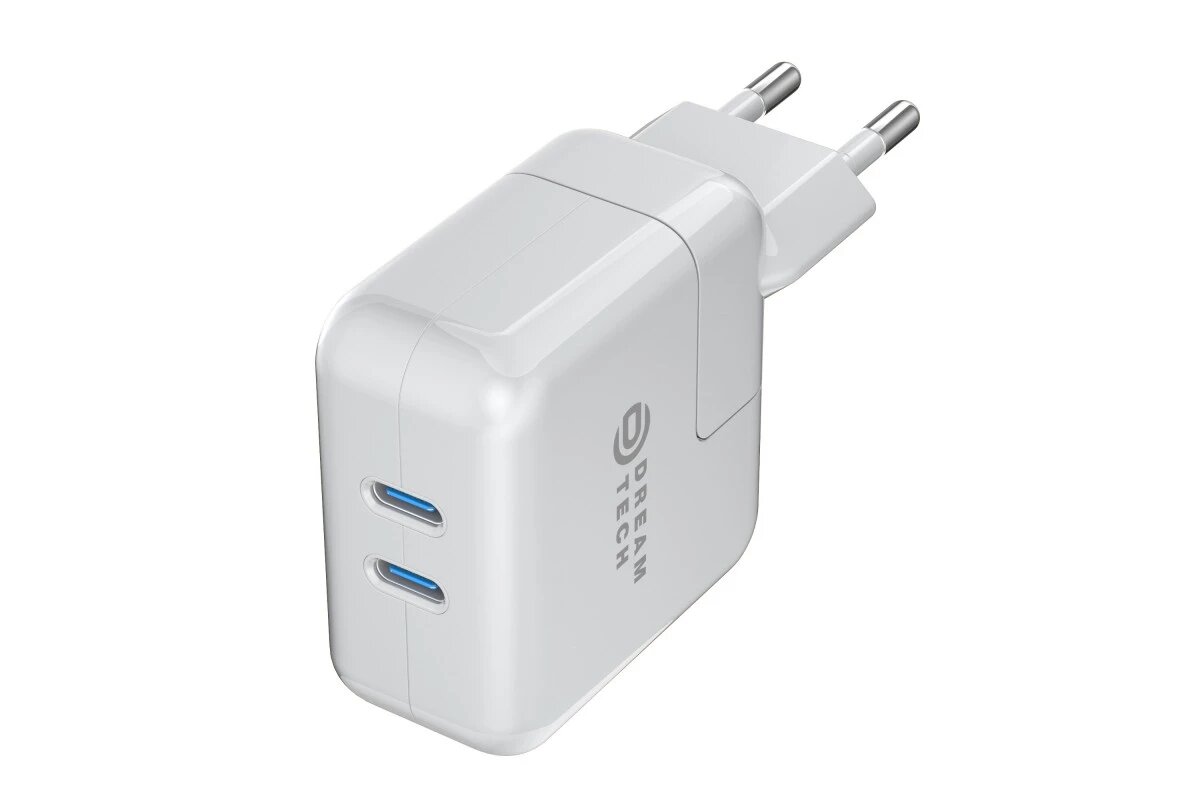 Быстрая зарядка 50W для смартфонов, планшетов, ноутбуков (iPhone, iPad, Airpods, Айфон, Samsung) Type-C, Сетевое зарядное устройство 50Вт блок питания