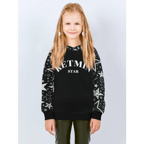 фото Толстовка ketmin, размер 140, черный