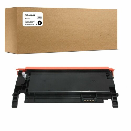 Картридж CLT-406K для Samsung CLP-360/365/368/CLX-3300/3305 1.5K Black Compatible (совместимый) черный