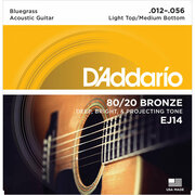 Комплект струн для акустической гитары D'Addario EJ14