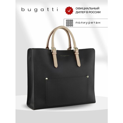 фото Сумка шоппер bugatti, коричневый