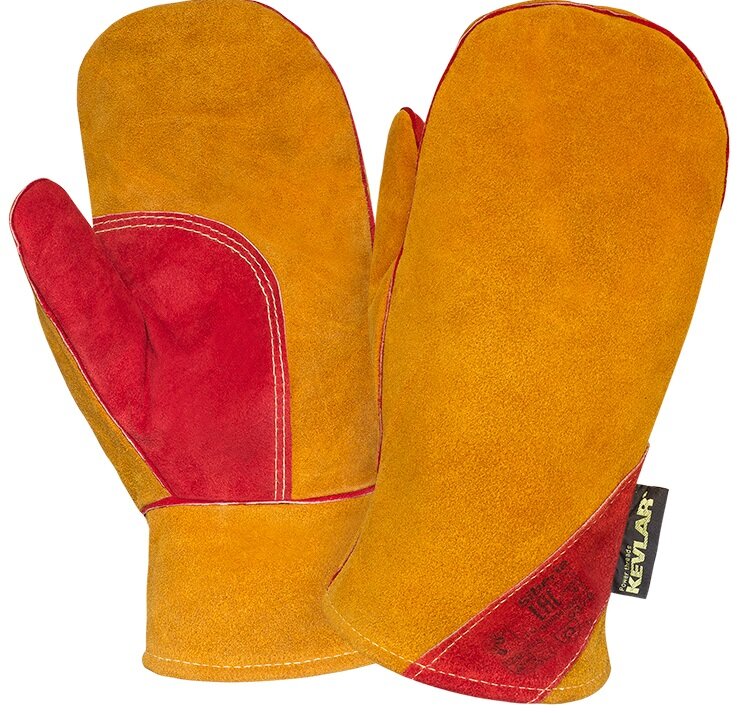 фото Рукавицы спилковые утепленные Siberia 0378