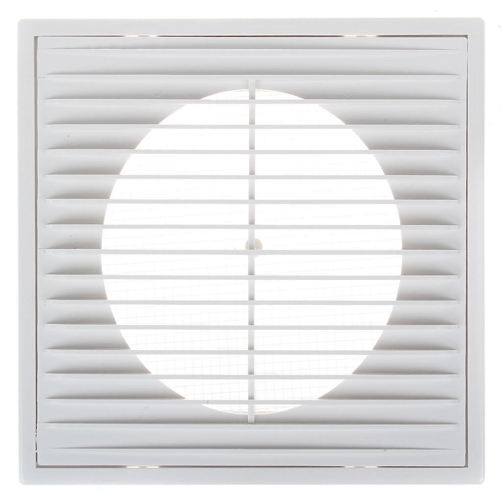 Решетка вентиляционная Artplast разъемная с сеткой 150х150 мм, белый - фотография № 1