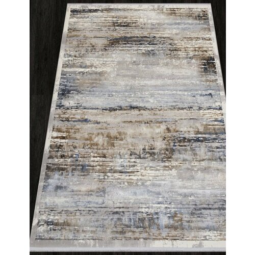 Ковер 07396A - BEIGE FDY / CREAM HB - Прямоугольник - коллекция ASADU (0.8 х 1.5 м)