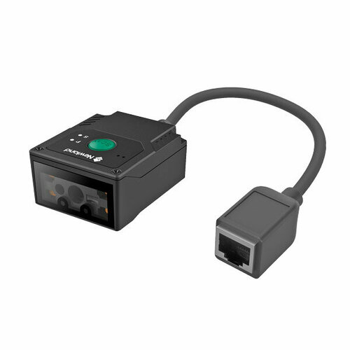 Сканер штрих-кодов Newland NLS-FM431-SR-RC 2D Mega Pixel Fixed Mounted Reader with 2 mtr. RS232 extension cable and multiplug adapter. Laser and LED Aimer, light & IR sensor. Barracuda Pro белый