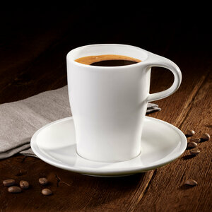 Фото Кофейная пара 380 мл, 2 предмета, Coffee Passion, Villeroy & Boch, Премиум-Фарфор