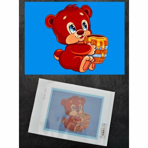 Наследие Алмазная мозаика «Мишка с мёдом»