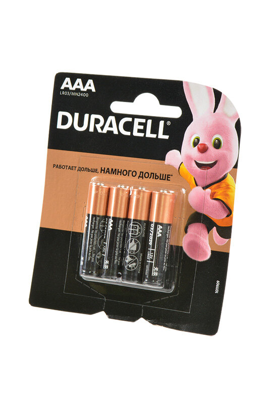 Duracell Батарейка Duracell LR03 BL4 4шт