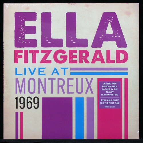 виниловая пластинка ella fitzgerald live at montreux 1969 Виниловая пластинка Mercury Ella Fitzgerald – Live At Montreux 1969