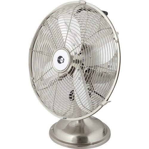 Вентилятор настольный Equation Mini Cooma 40 Вт D30 см цвет нержавеющая сталь 520200₽