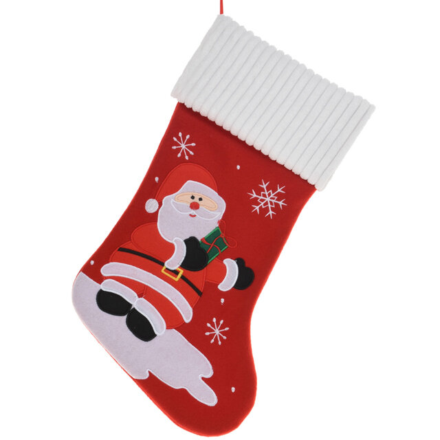 Koopman Новогодний носок для подарков Веселый Санта 46 см AAF201100