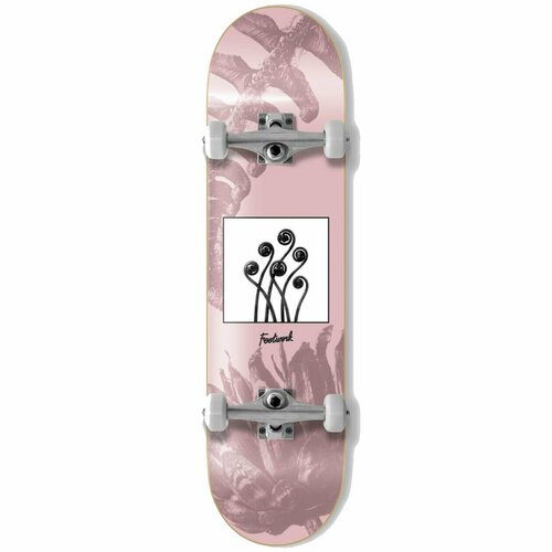 Скейтборд FOOTWORK FLORA PINK скейтборд footwork flora 31 5x8 pink