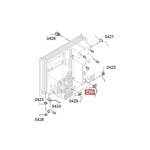 Переключатель кофемашины Bosch BCM8CTL 634630 219000₽