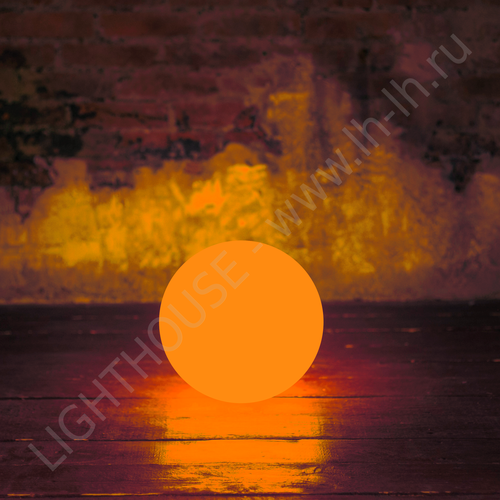 Настольная лампа шар разноцветный Moonlight 30 см 220V RGB_YM