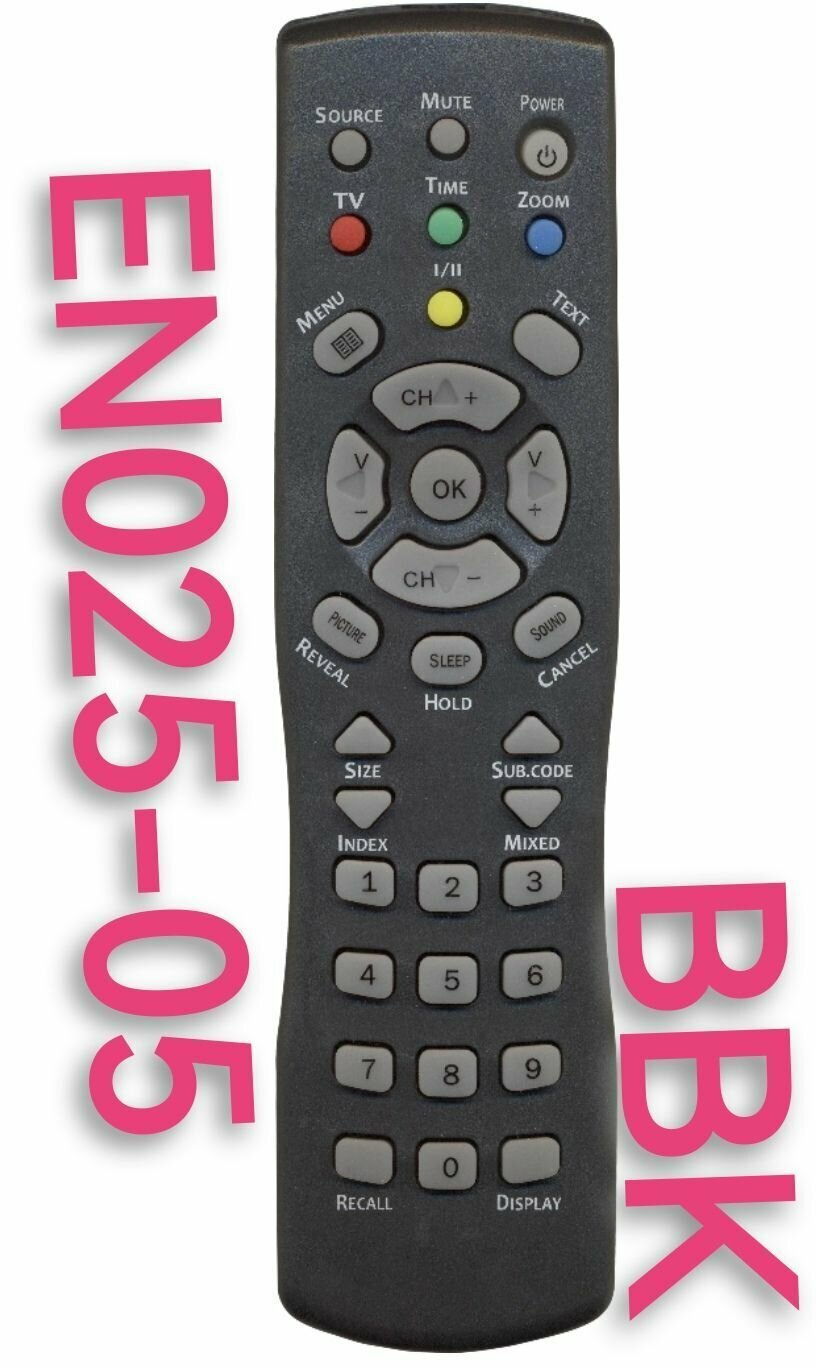 Пульт EN025-05 для BBK/БИ би кей/б телевизора
