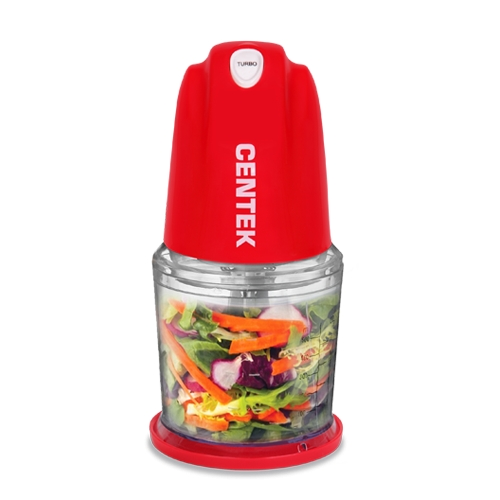 Чоппер Centek CT-1391 Red красн 350Вт стакан 500 мл насадка для сливок турбо импульсный режим 202100₽