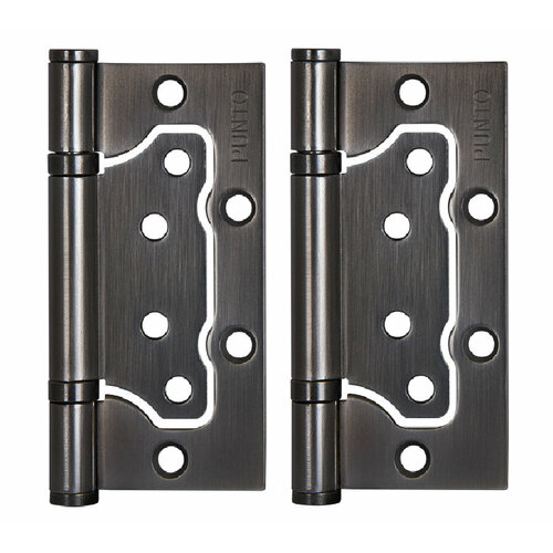 фото Петля универсальная без врезки punto in4200w gr (200-2b 100x2,5) (комплект 2 штуки)