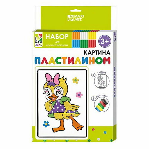 Картина пластилином 