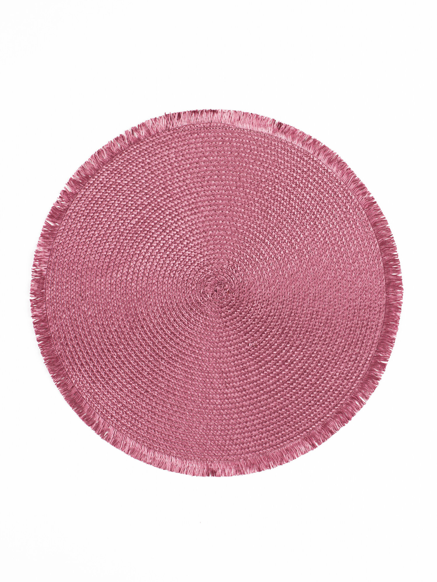 фото Салфетка сервировочная под столовые приборы круглая, плейсмат на стол 38 Q Rival корица, коричневая