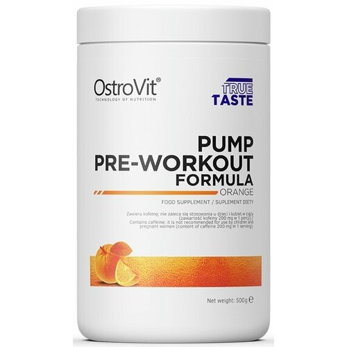 фото Предтренировочные комплексы ostrovit pump pre-workout formula (500 г) апельсин