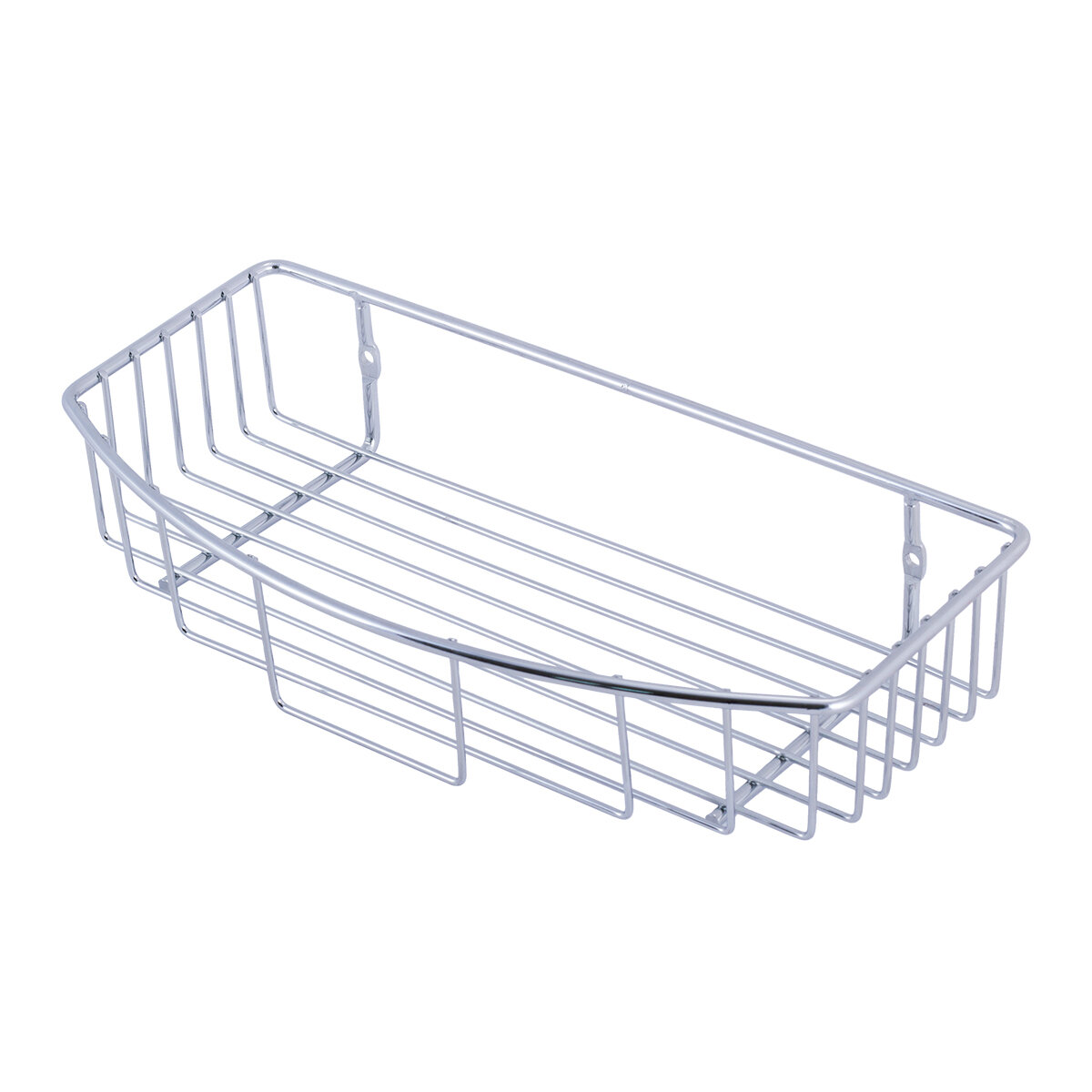 фото Полка полуовальная из хромированной стали Besser BS 0282С (30х15х6,5 см)