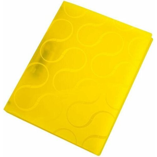 Panta Plast 0410-0040-06 Папка с прижимным механизмом omega, ф. а4, цвет желтый, материал полипропилен, плотность 450 мкр panta plast